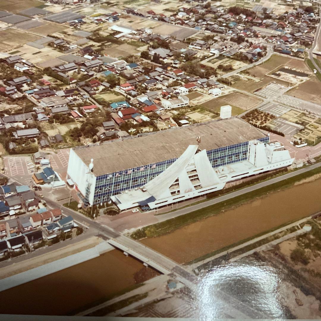 名古屋トーヨーボウル　航空写真全景　【オープン当時のトーヨーボウルの写真】