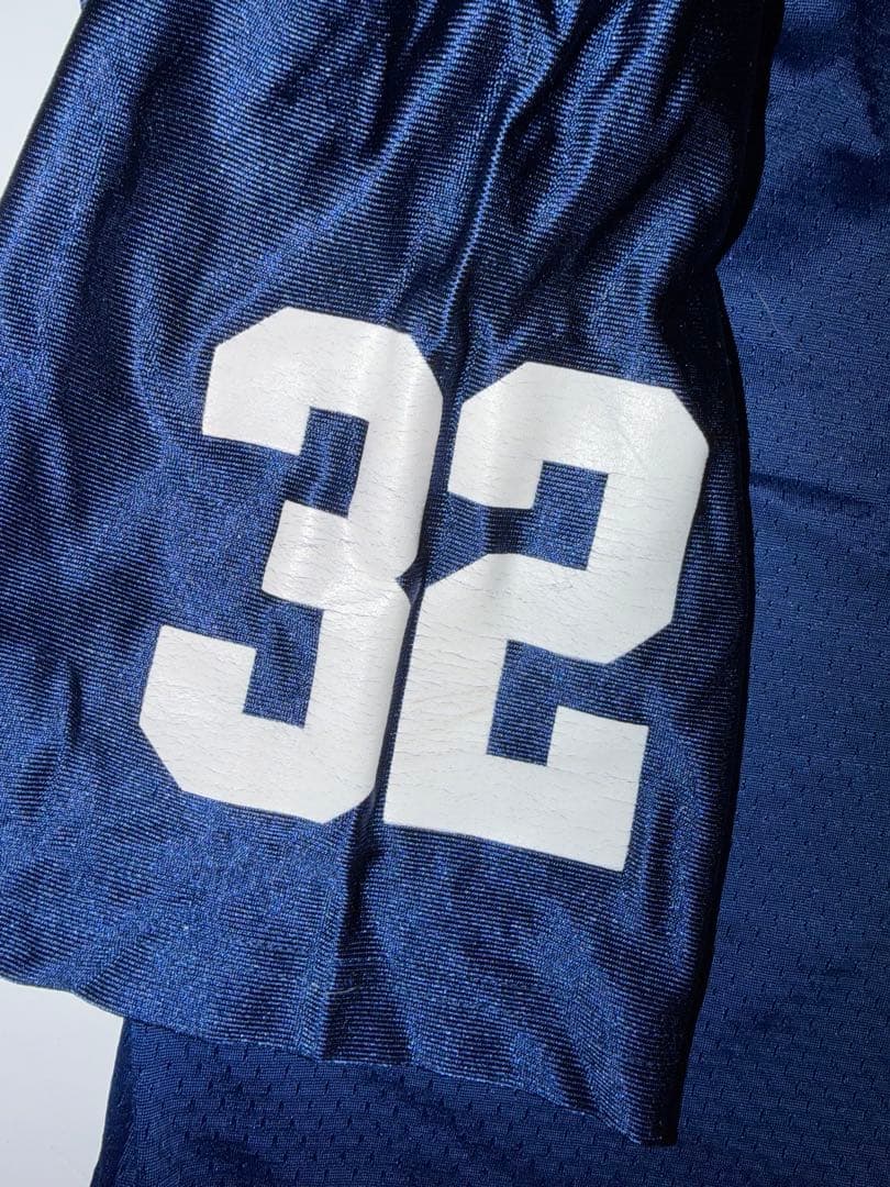 USA 90s Nike フットボールシャツ 32 紺 L