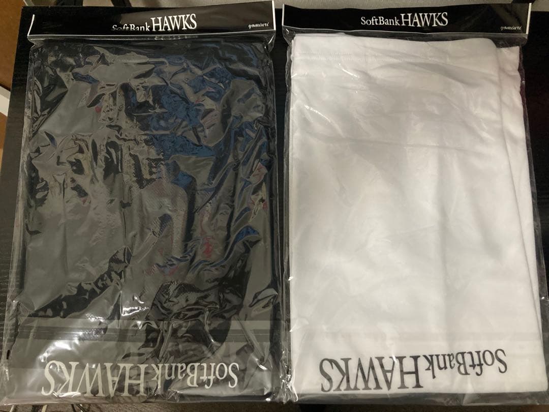 【非売品】福岡ソフトバンクホークス シャツ 白黒