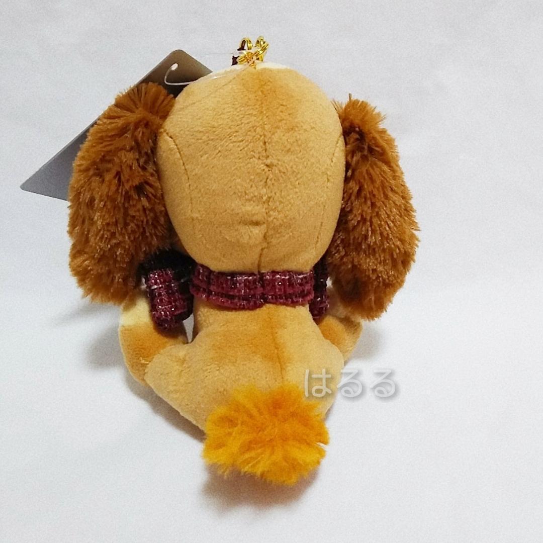 レディ　ぬいぐるみキーホルダー　TWEED STYLE　ディズニー　わんわん物語