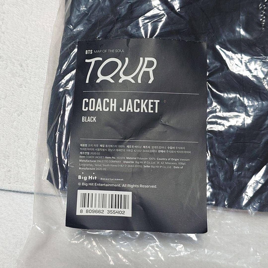 BTS MAP OF THE SOUL TOUR コーチジャケット 黒 未使用