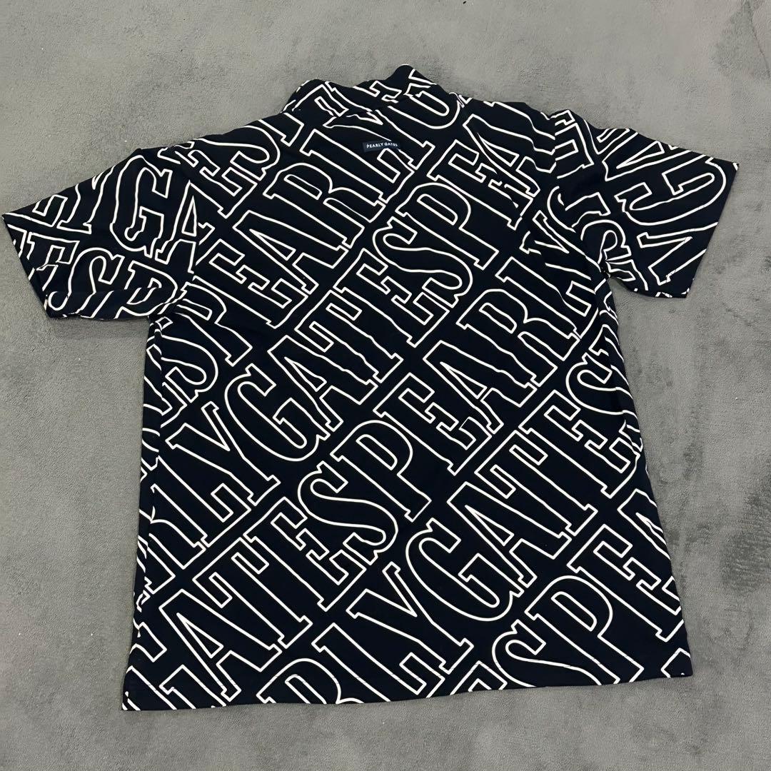 【即日発送】PEARLYGATESパーリーゲイツ半袖シャツモックネックシャツ
