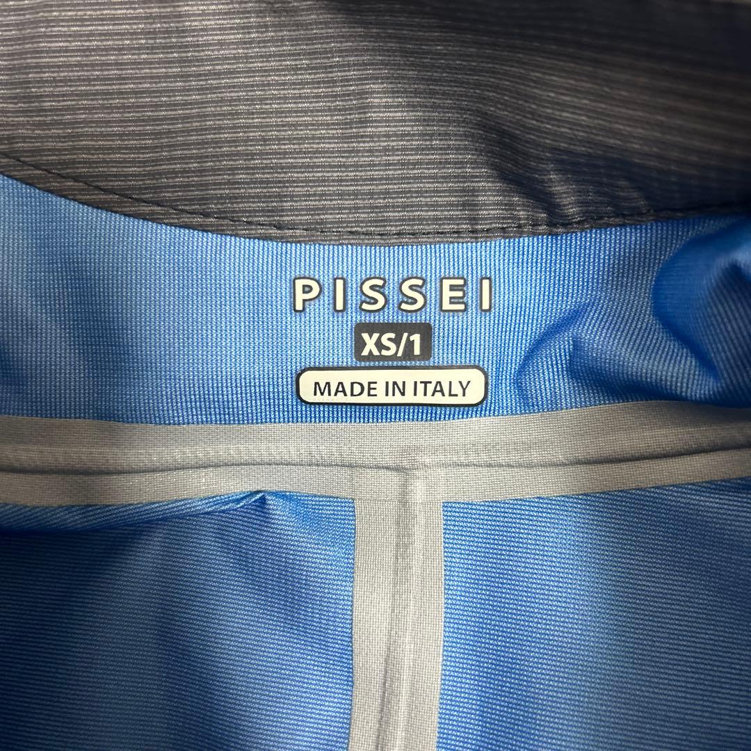 PISSEI ピセイ ウィンドシェル レインジャケット XS グレー イタリア製