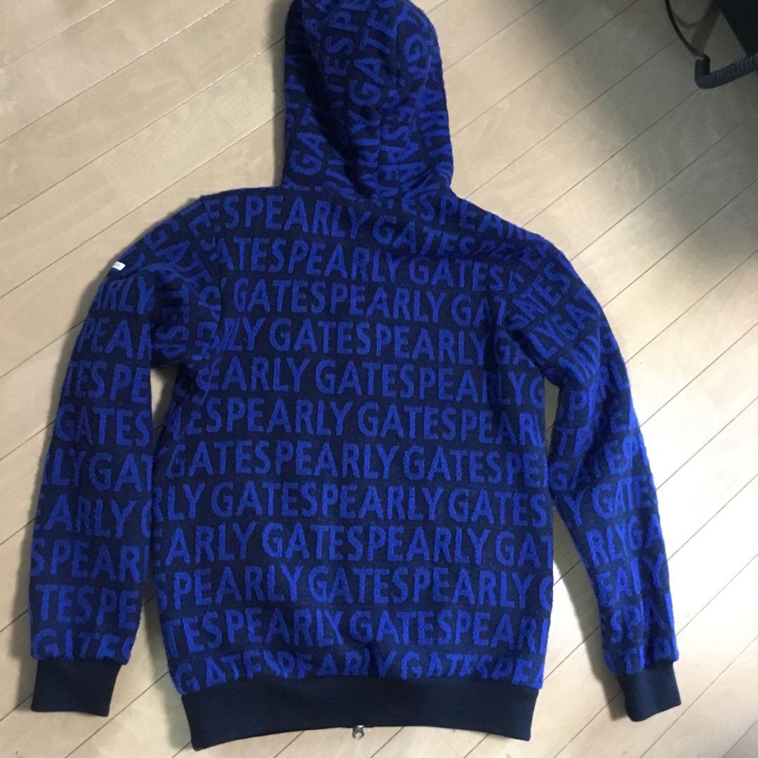 PEARLY GATES ネイビー ジップアップジャケット