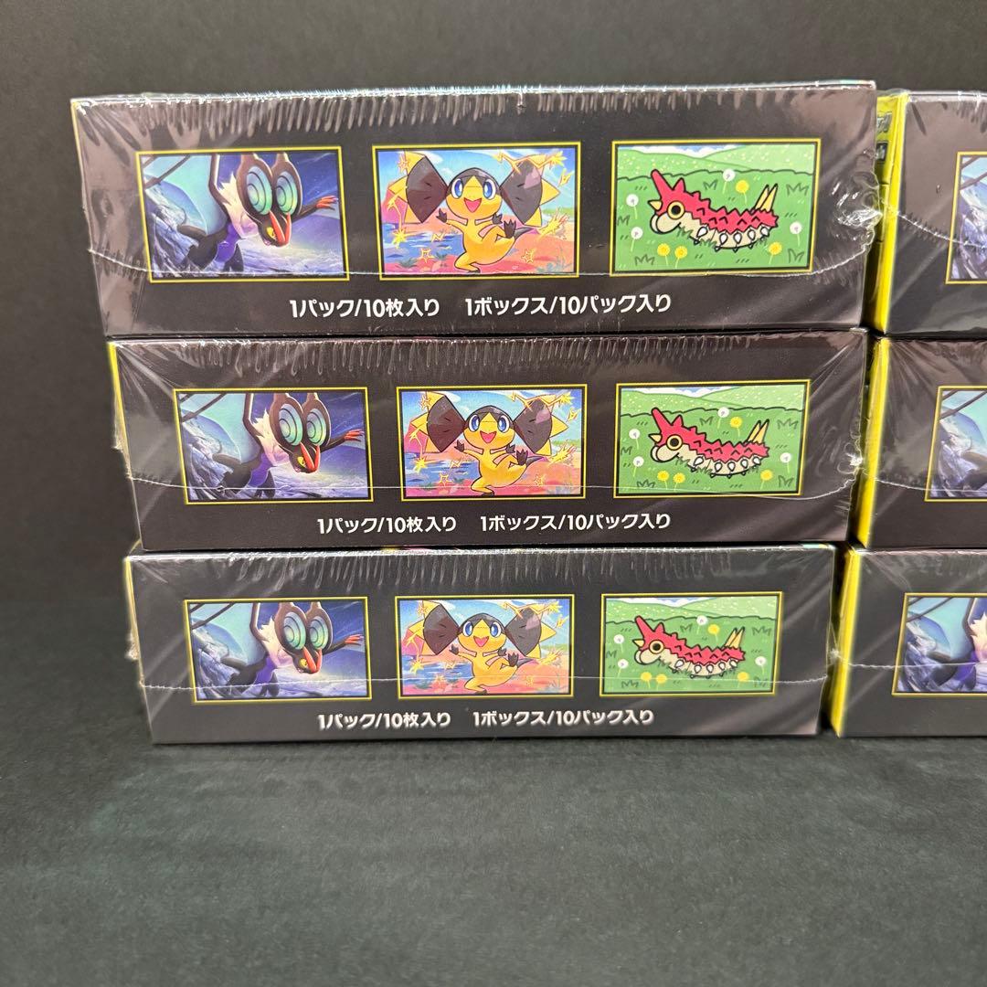 【新品未開封】ポケモンカードMEGAドリームex 6BOX シュリンク付き