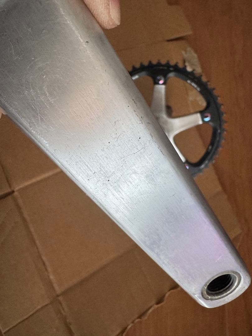 Sram オムニウム　クランクセット シルバー　ジャンク