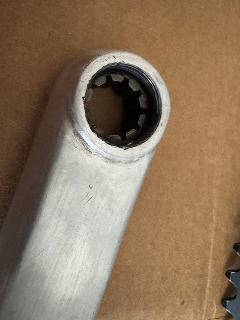 Sram オムニウム　クランクセット シルバー　ジャンク