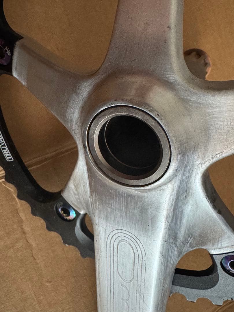 Sram オムニウム　クランクセット シルバー　ジャンク