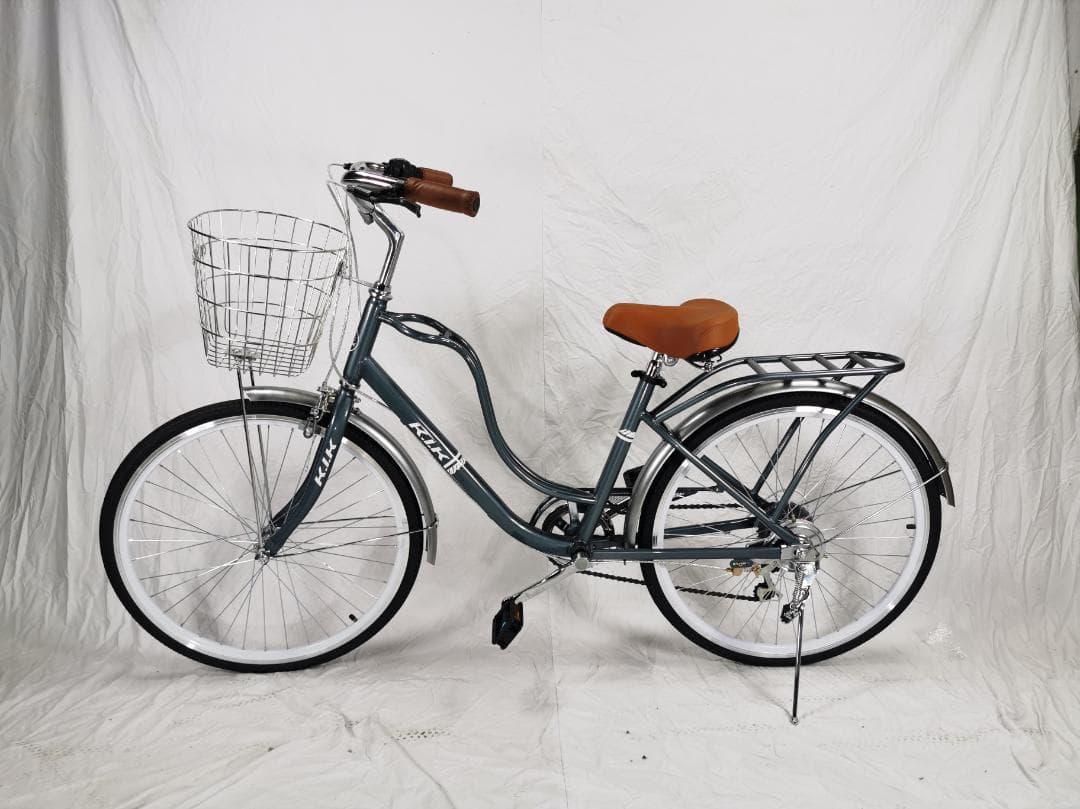 在庫処分超お得 新品KF24 自転車 シティサイクル シマノ製7段10
