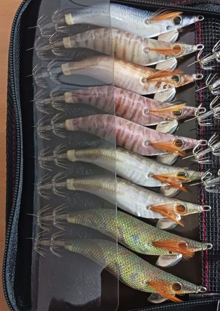未使用ヤマシタエギ2.5号17個 2.0号5個 1.5号2個 1.3号1個