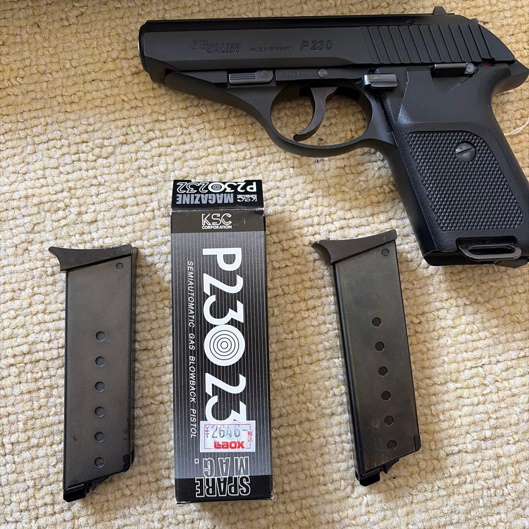 再出品：KSC P230 jp ガスガン ジャンク！