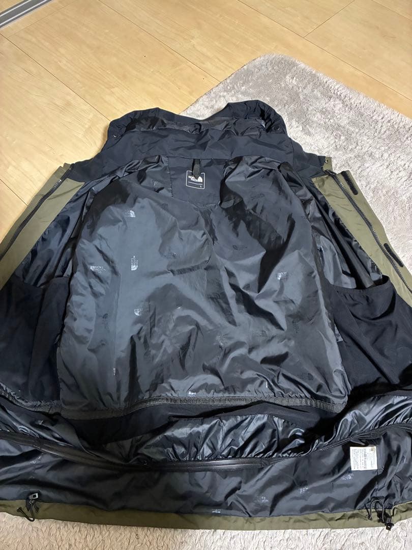 ザノースフェイス　スノーボードウェア　セットアップ