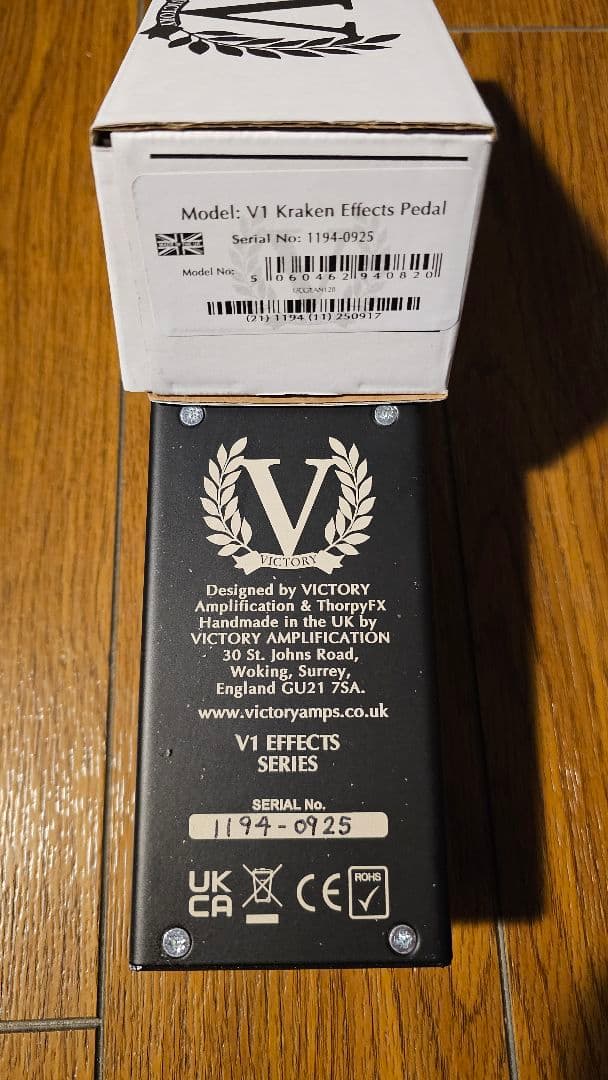 ギター Victory kraken V1 pedal