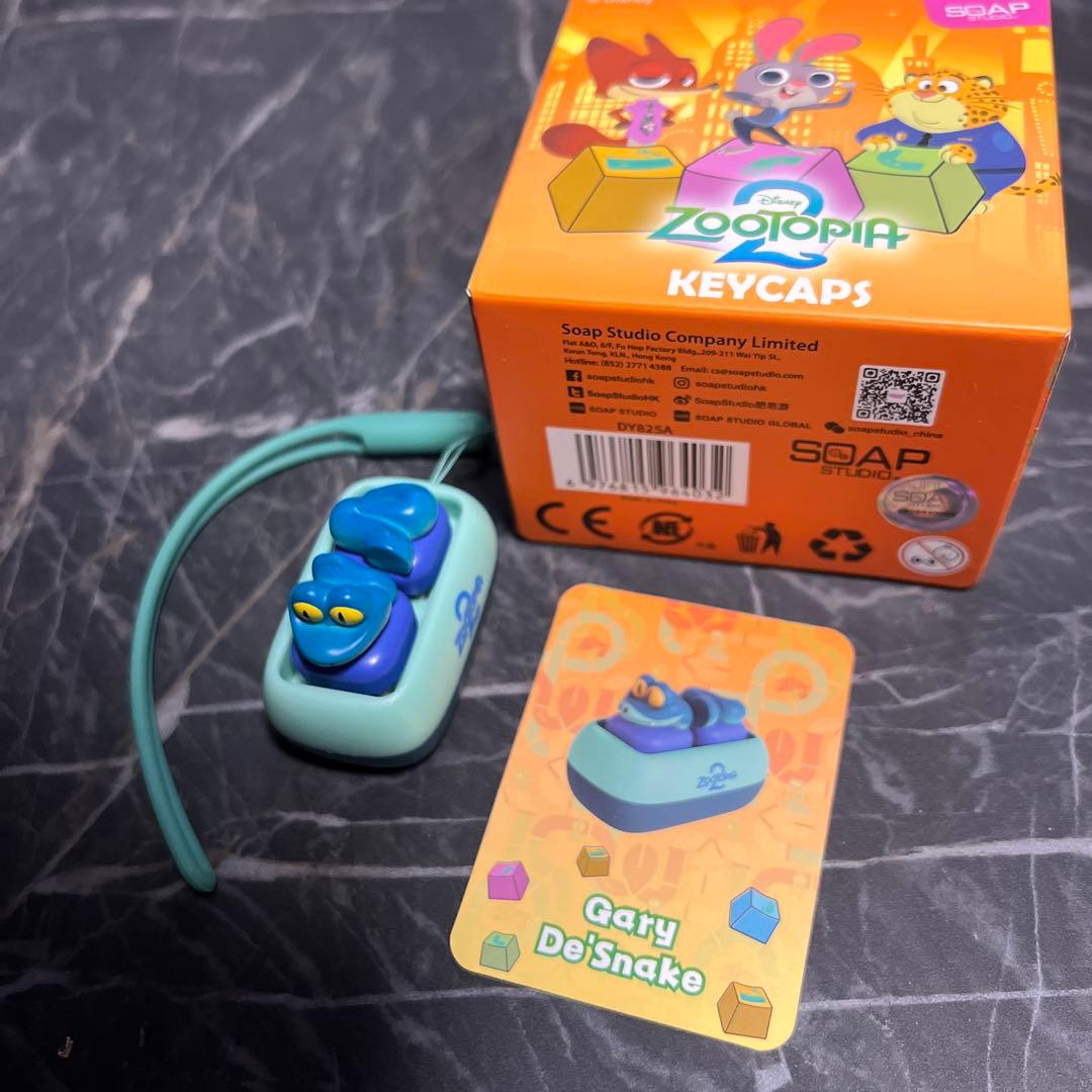 【シークレット】ズートピア2 キーキャップ ゲイリー keycaps 激レア