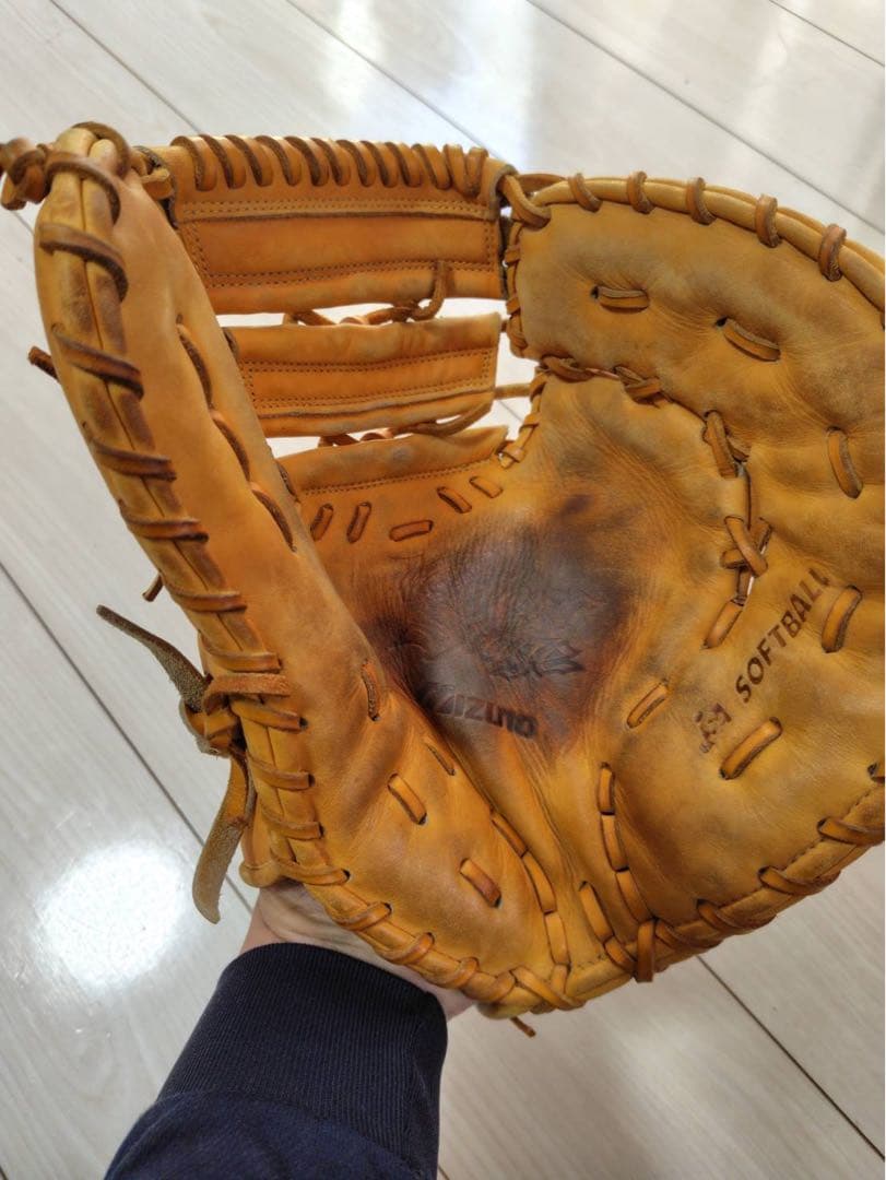 Mizunoソフトボール用　捕手・一塁手兼用
