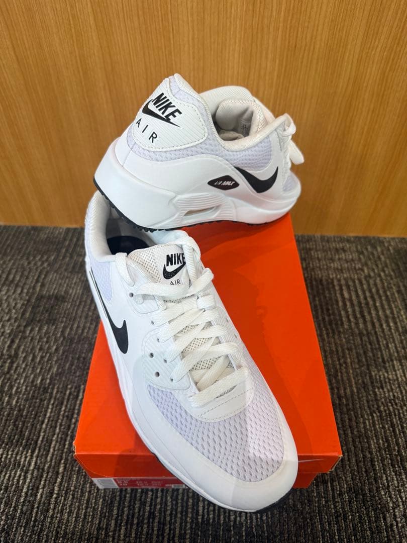 Nike Air Max 90 G ゴルフ シューズ　ホワイト/ブラック