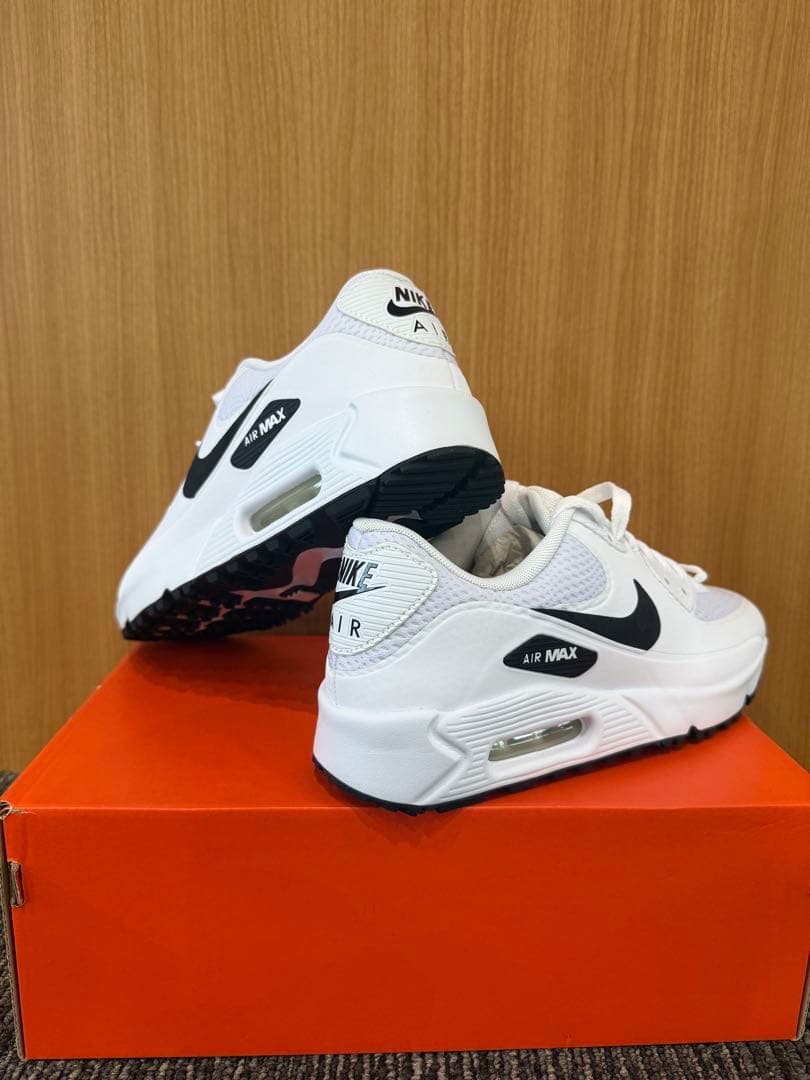 Nike Air Max 90 G ゴルフ シューズ　ホワイト/ブラック