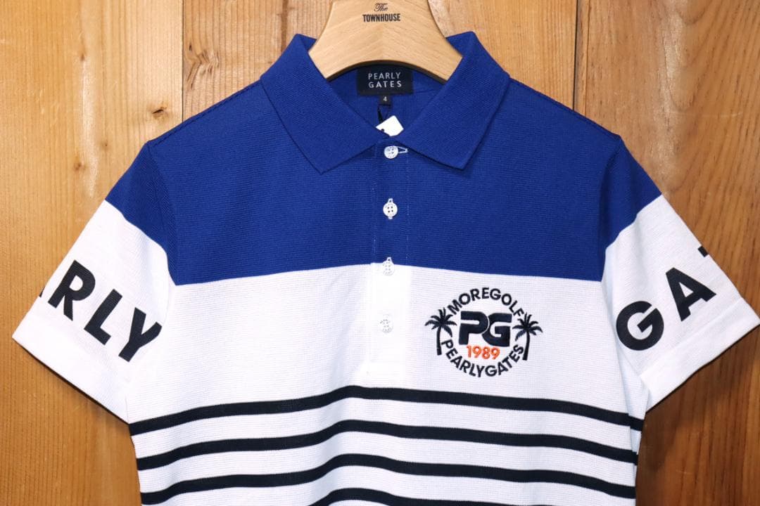 新品 PEARLY GATES 吸水速乾 ポロシャツ (4サイズ/M)　Ⓗ