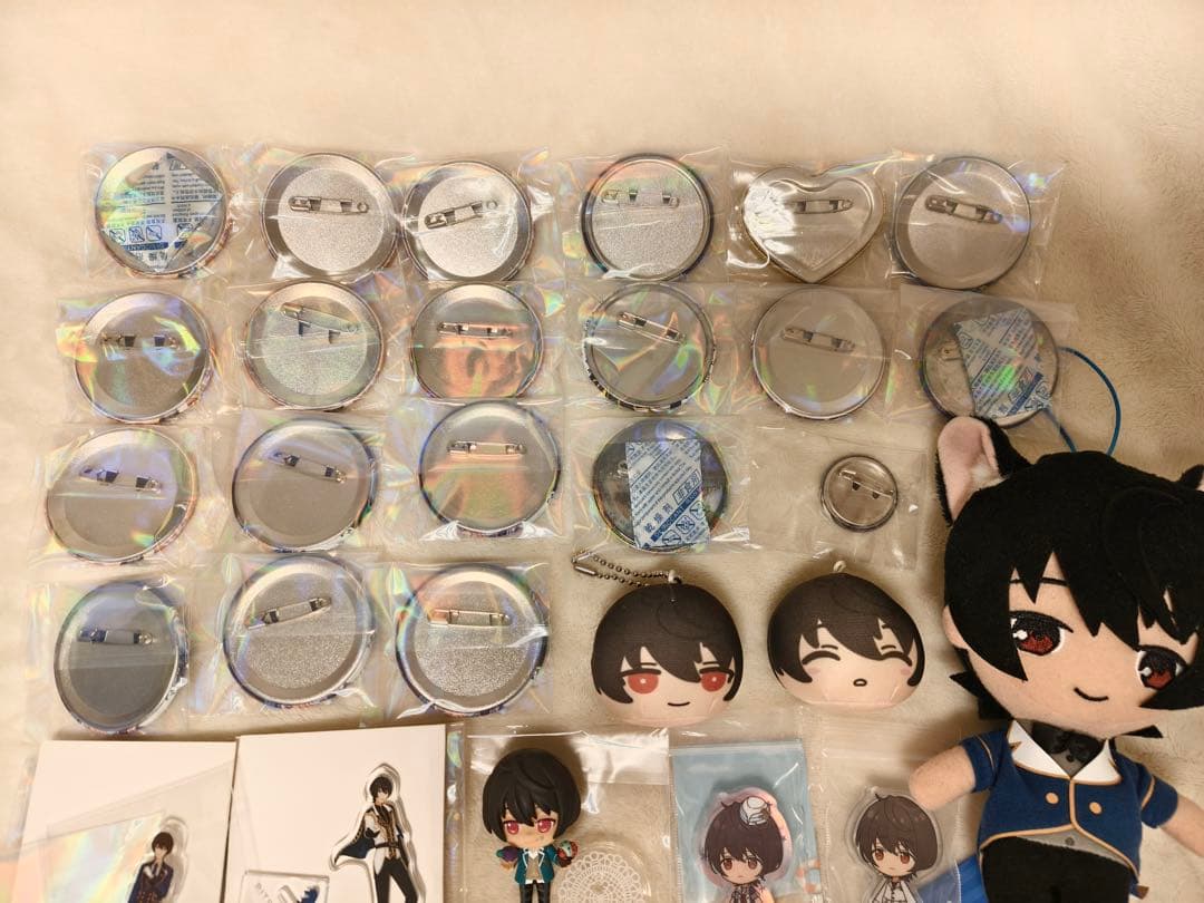 あんさんぶるスターズ 朔間凛月 イベ缶バッジ フィギュア ナンジャタウン
