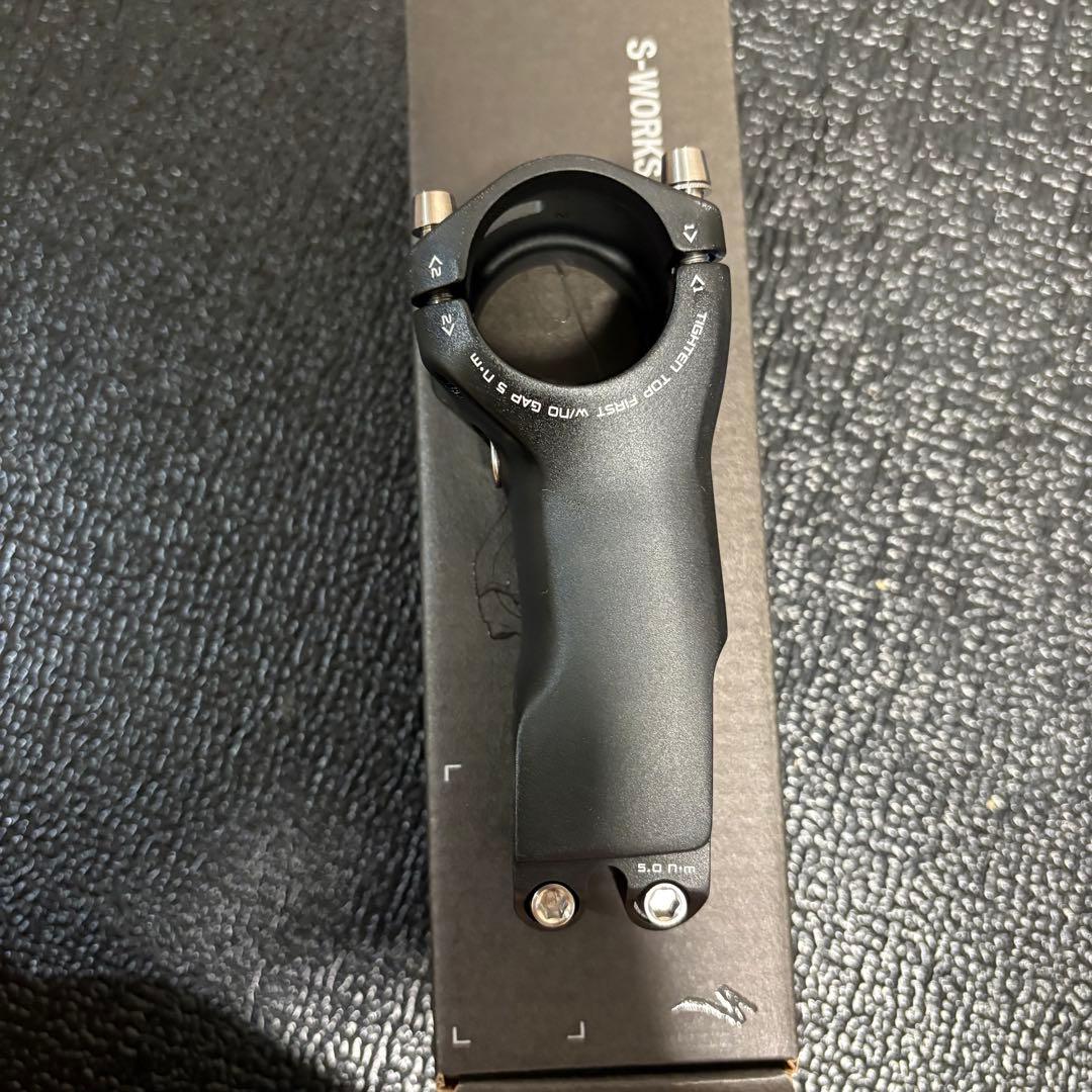 美品S-WORKS TARMAC STEM BLK 31.8X80 6D ステム