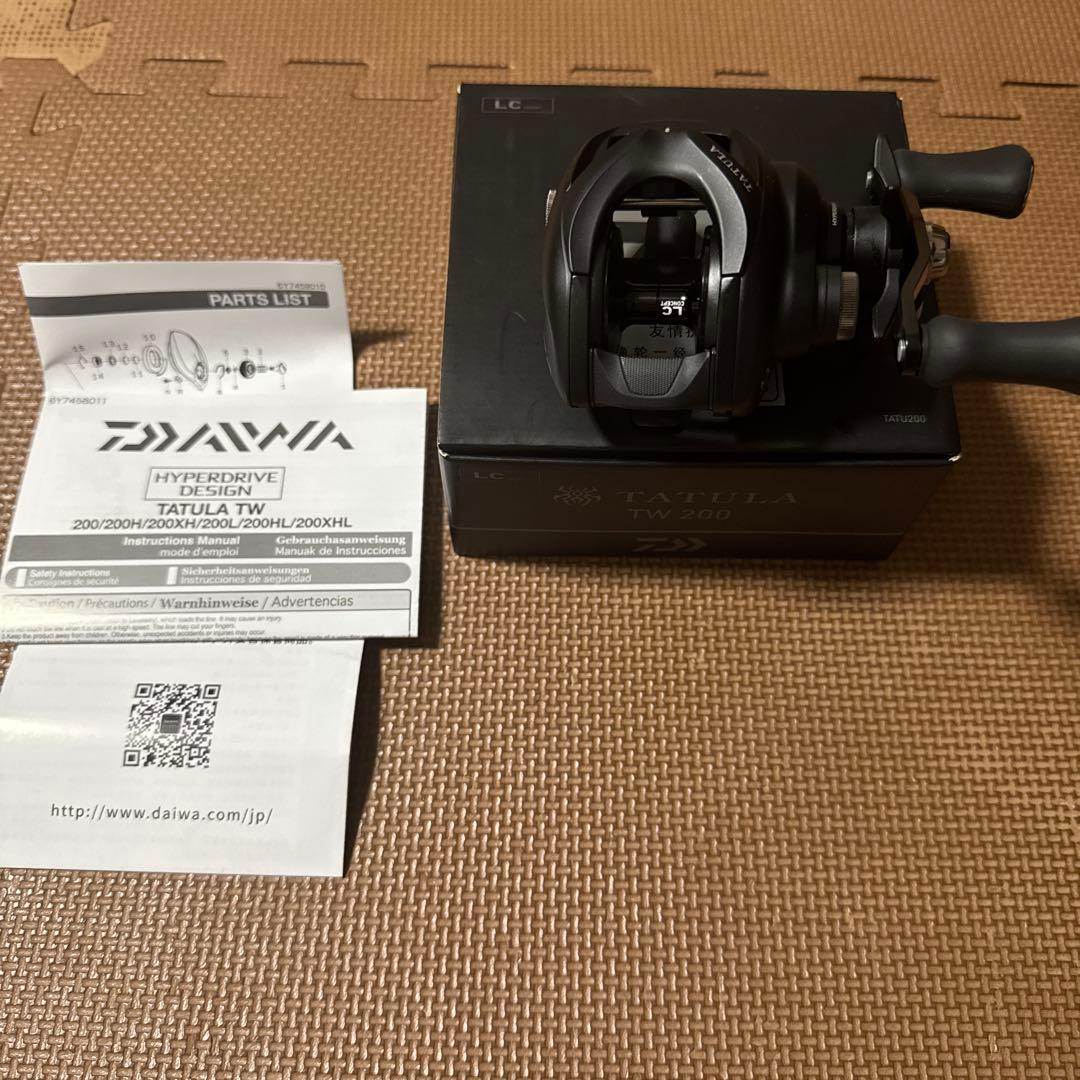 新品未使用　ダイワ　25タトゥーラ200TW ノーマルギア　右巻き