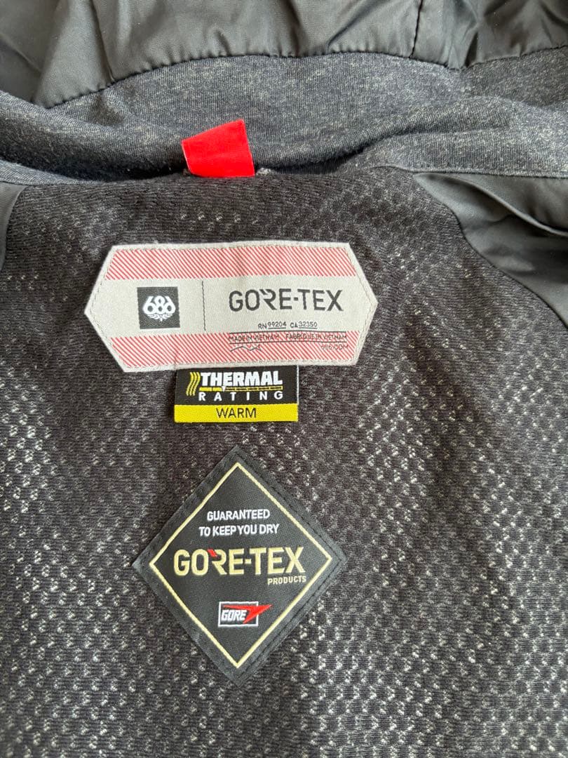 【上下セット】686GORE-TEX スノーボードウェア Mサイズ　セットアップ