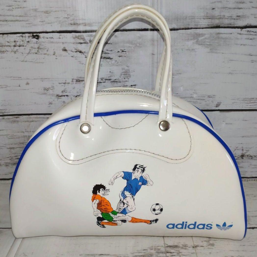 希少【adidas】1979ワールドユース イラストエナメルミニボストン 70s