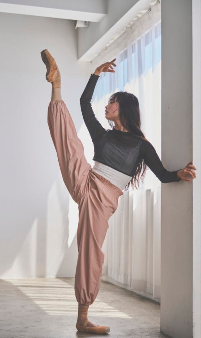 Retune.warm up pants gray　スティナ stina