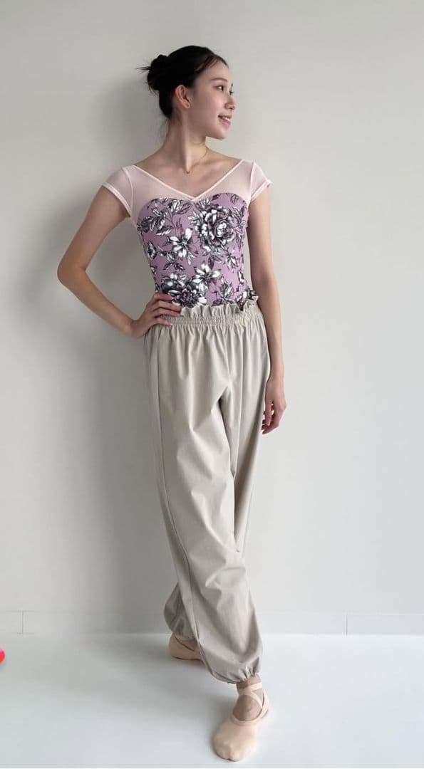 Retune.warm up pants gray　スティナ stina