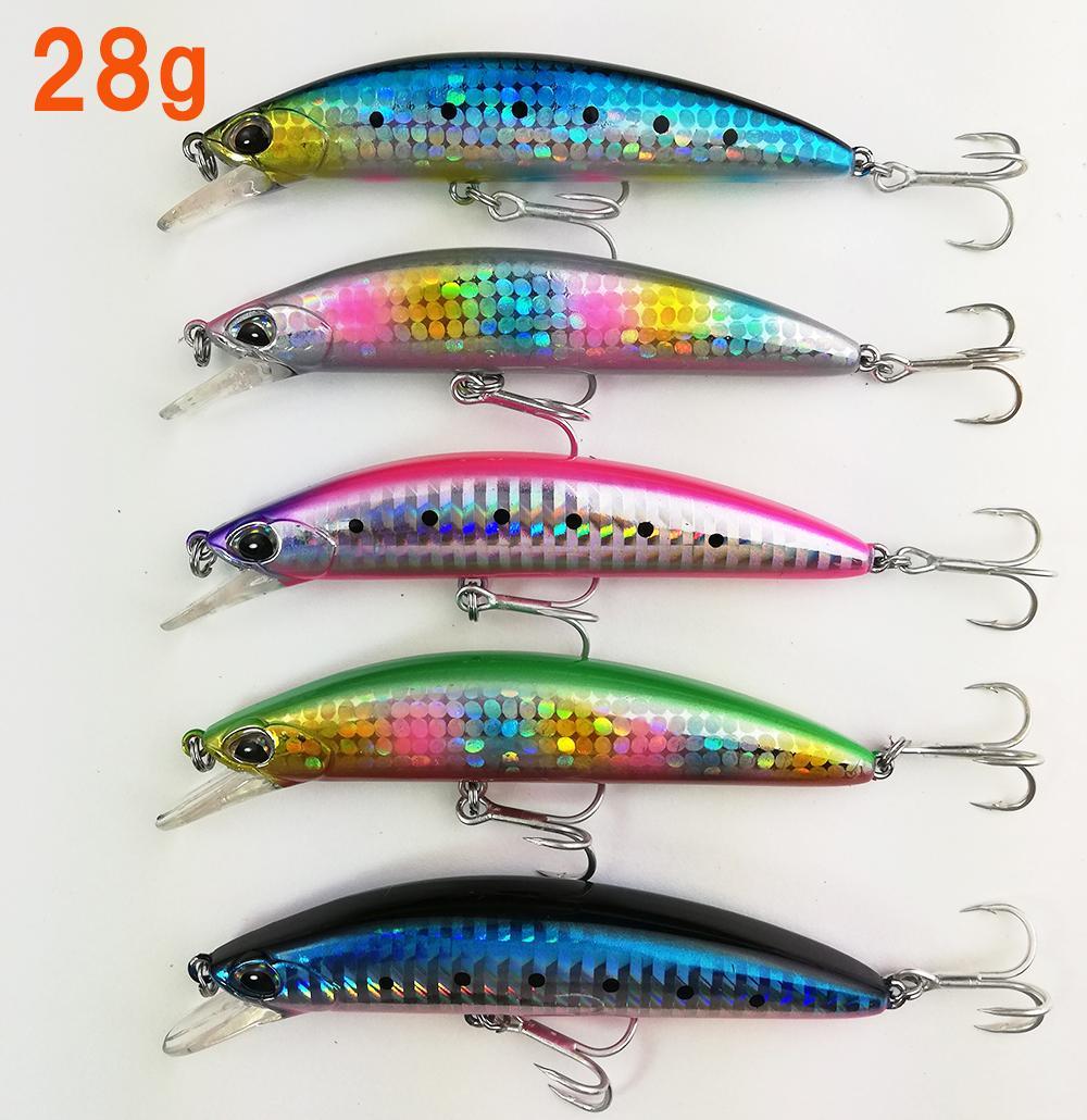 シンキングミノー28ｇ　90mm　5個セット　ヒラメ　5セット