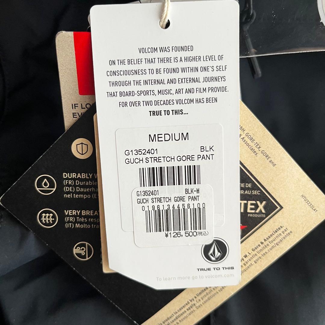 VOLCOM ボルコム　スノーウェア　GORE-TEX パンツ　黒　M