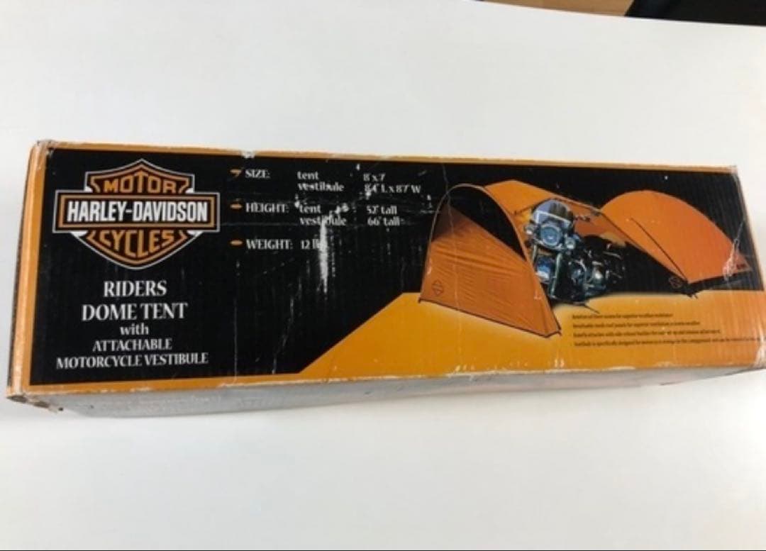 Harley-Davidson バイクと一緒に高額ドームテントが今だけこの価格