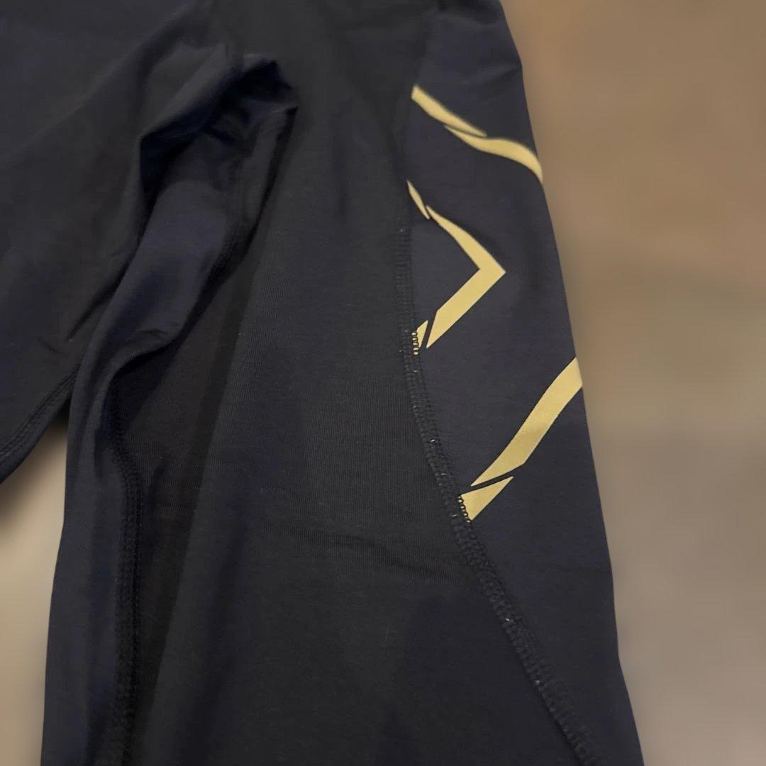 2XU タイツ ブラック/ゴールド XS レディース