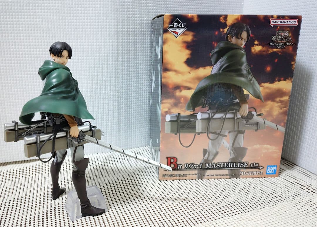 一番くじ 進撃の巨人 B賞 リヴァイ Grandista リヴァイ エレン