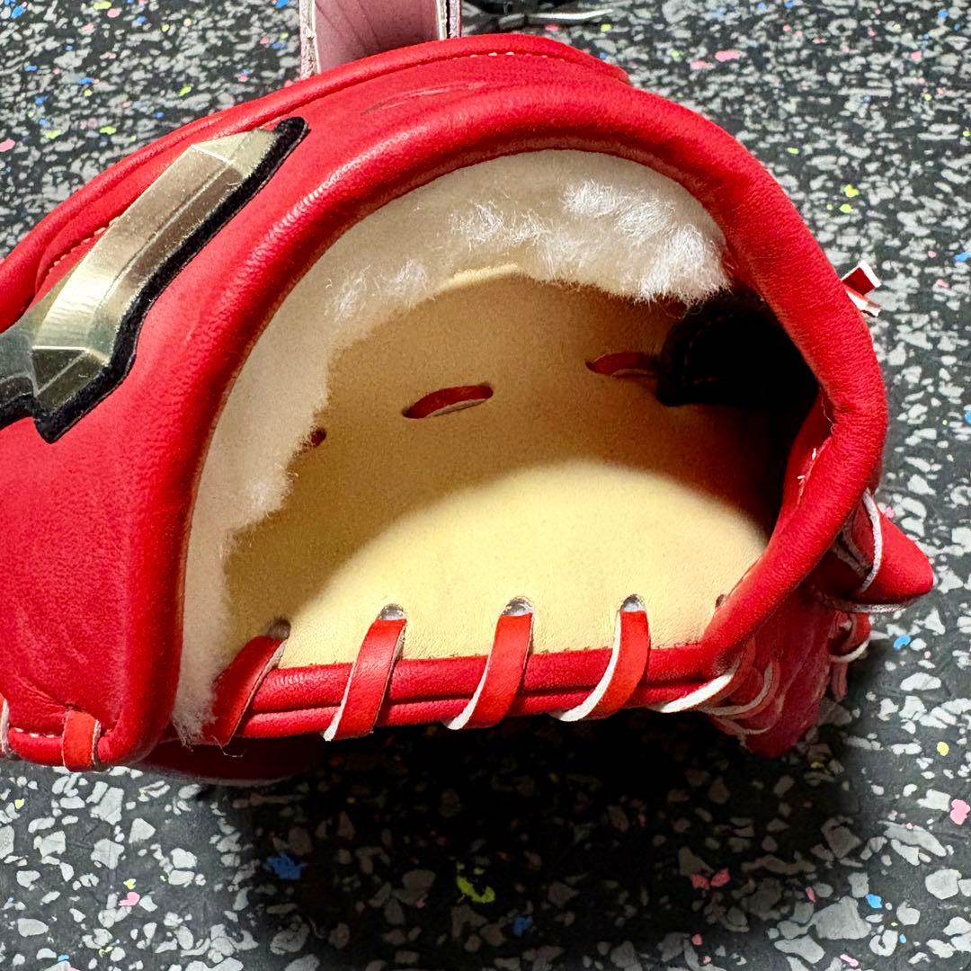 ミズノ グローバルエリート 投手用 硬式用 ラディッシュ グローブ FFバンド