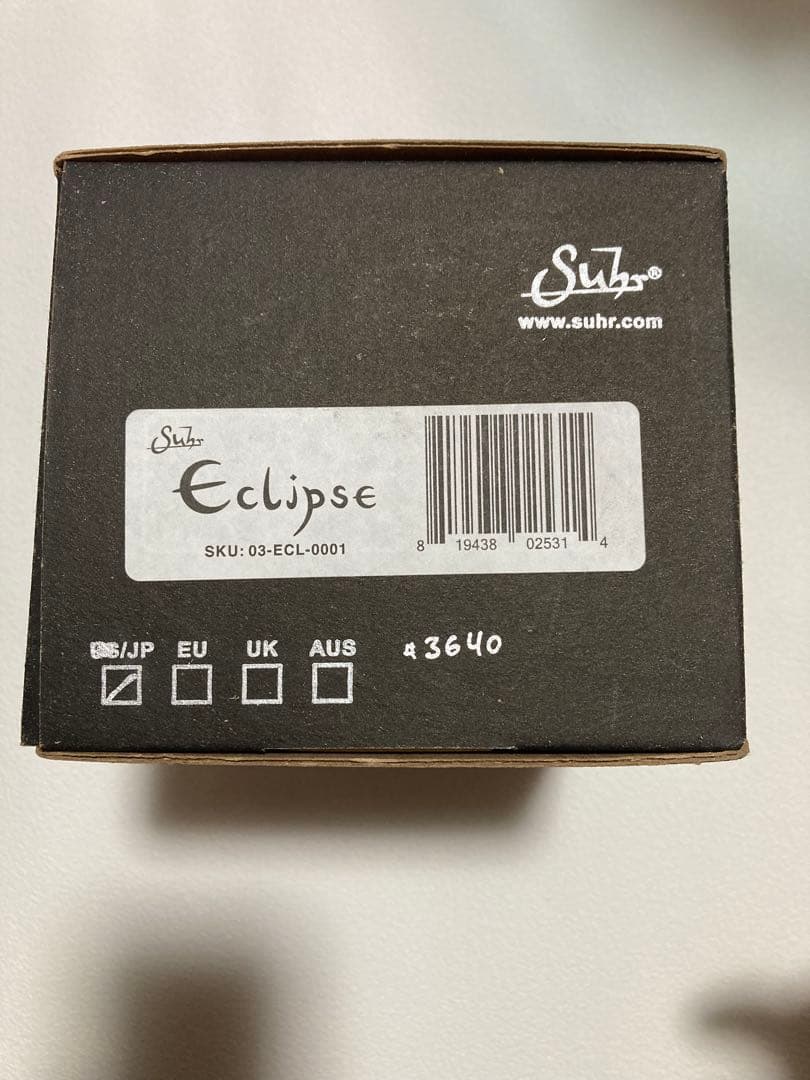 suhr Eclipse オーバードライブ　エフェクター