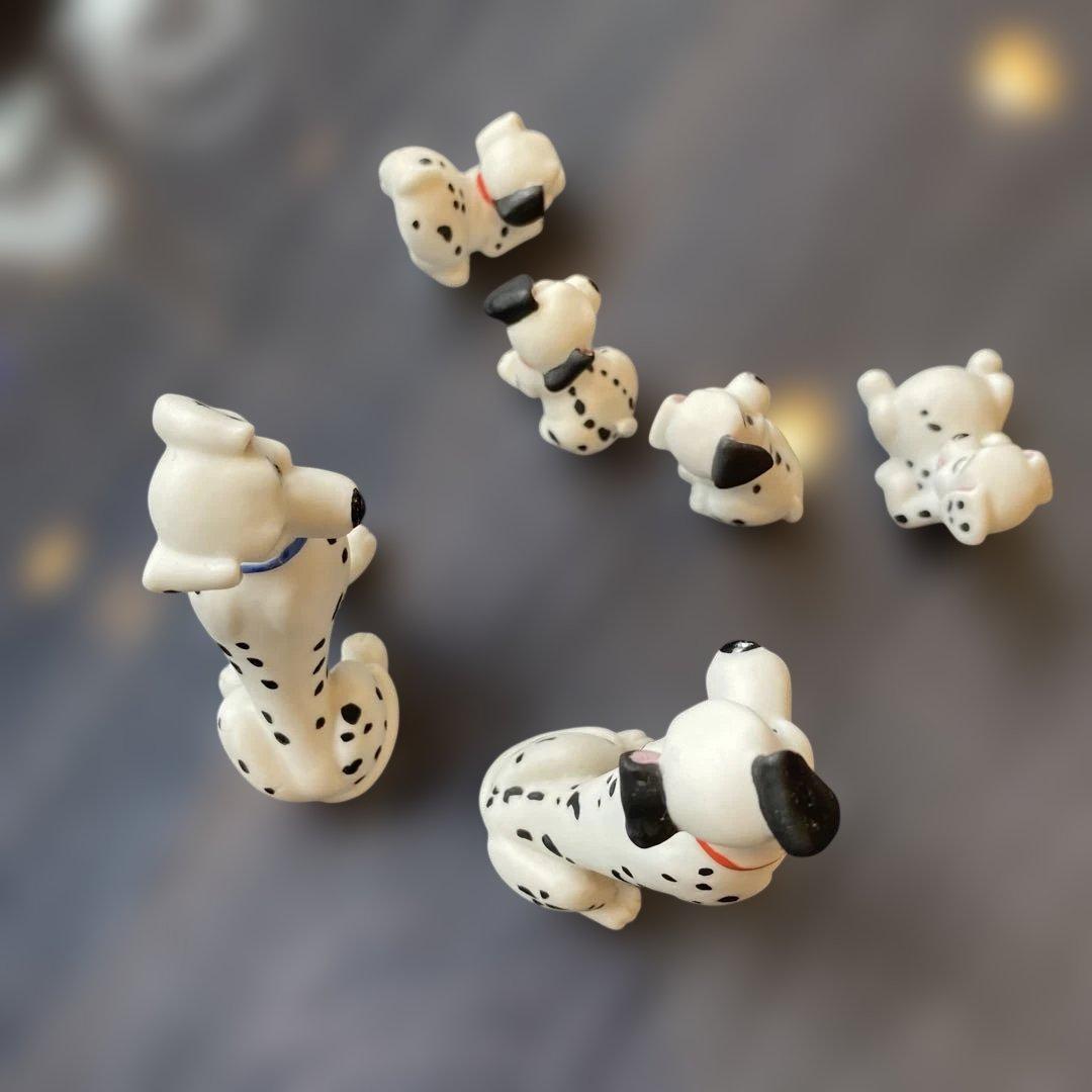 ディズニー 箱庭フィギュア　加藤工芸　ガーデンフィギュア　101匹わんちゃん