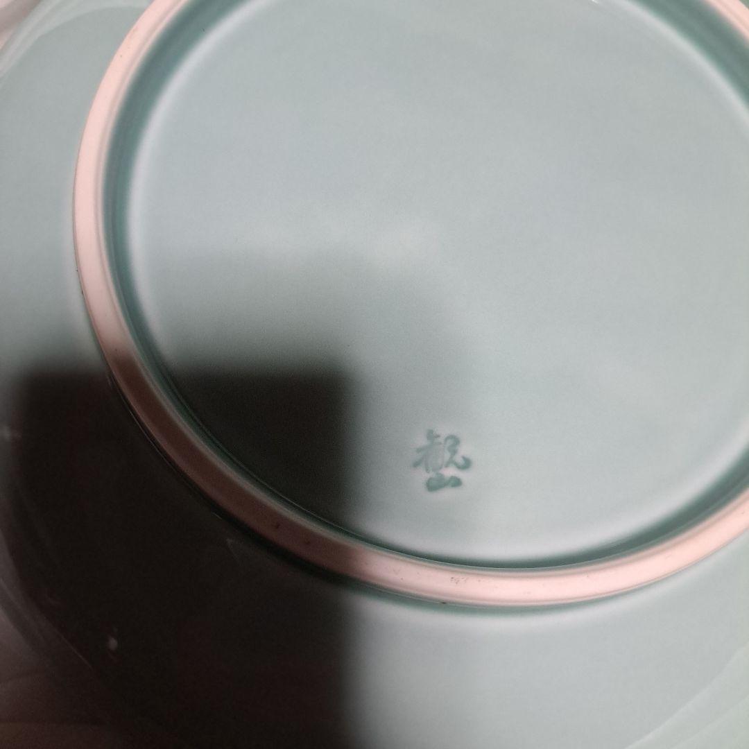 有田焼　皿　菊　観山窯