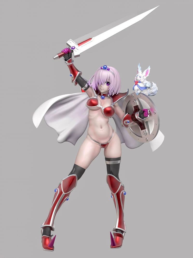 Fate　グリパン　FGO　ガレージキット　未組立未塗装　1/7　美女