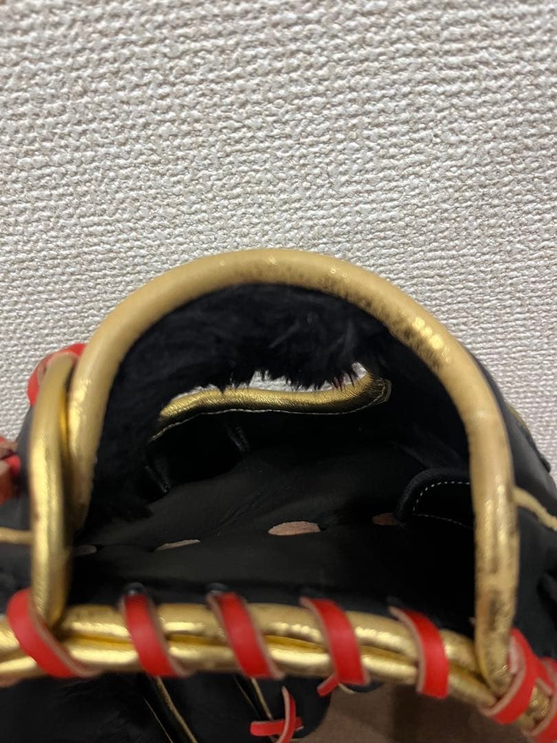 タ*ン様 ハイゴールド　軟式ソフトボール兼用グラブ