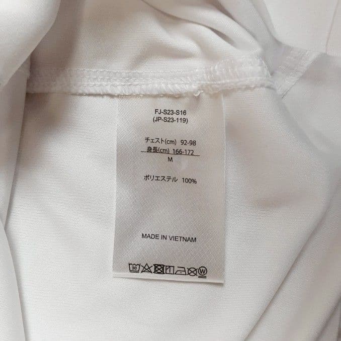 美品◎FootJoy フットジョイ モックネックシャツ 半袖ゴルフウェア 白