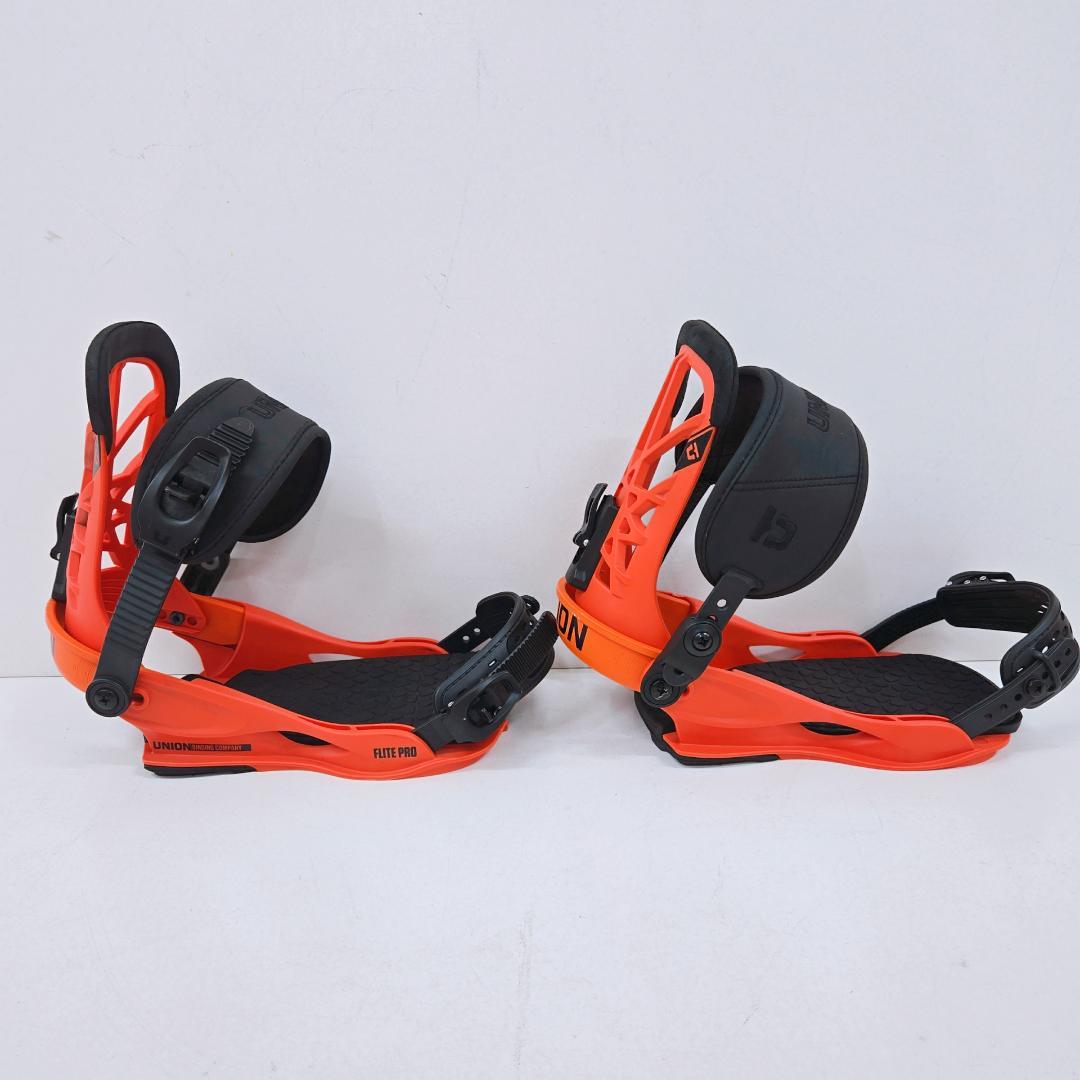 【美品】UNION FLITE PRO ビンディング オレンジ Mサイズ