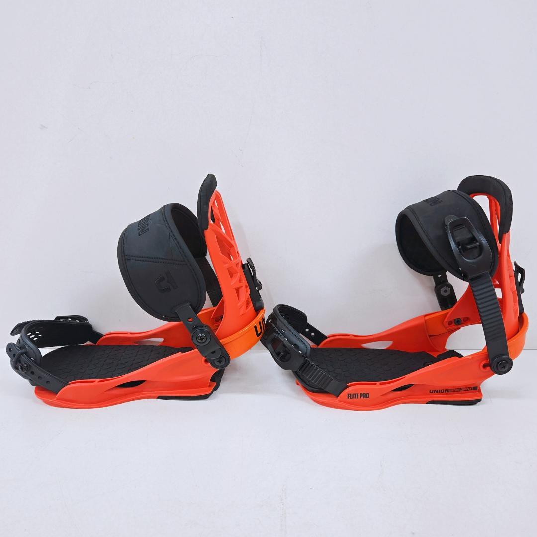 【美品】UNION FLITE PRO ビンディング オレンジ Mサイズ