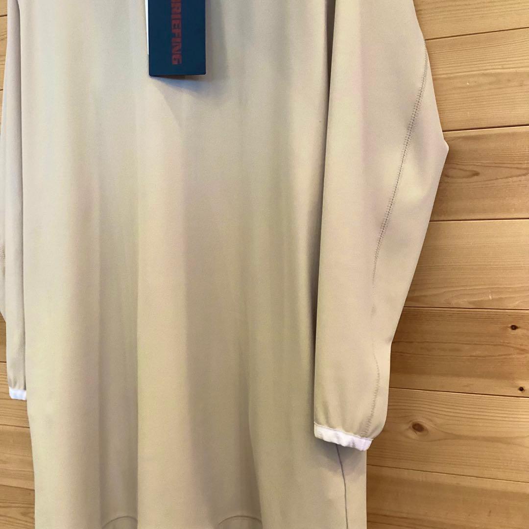 新品　BRIEFING WS HOODED ONE PIECE ベージュL