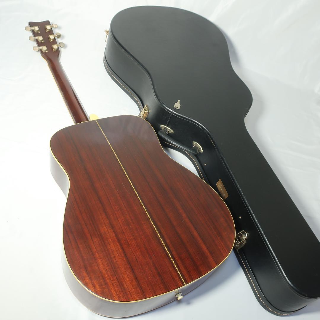弦交換YAMAHA FG-735 ギター ヤマハ純正ハードケース付 バードインレ