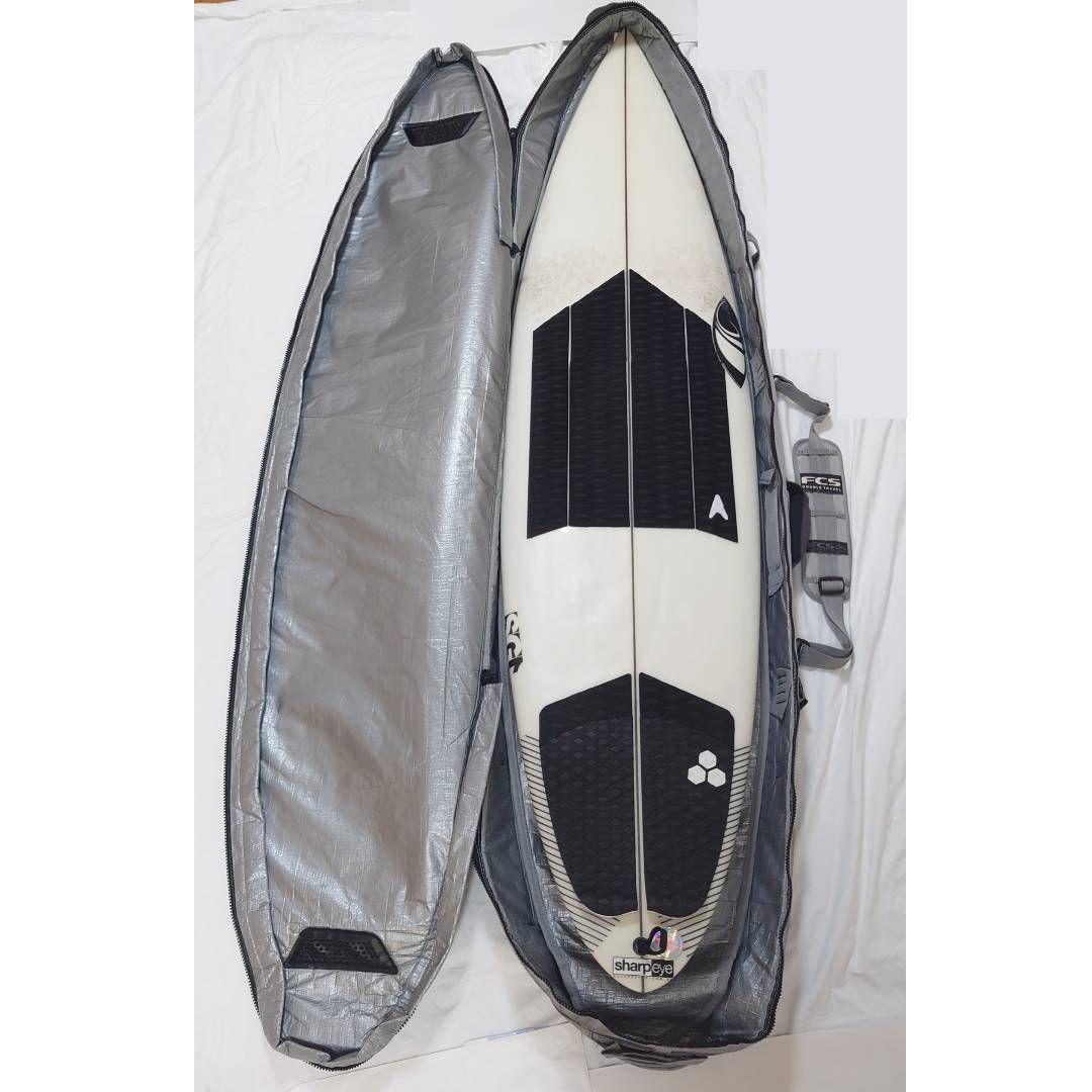FCS 6'7 2本用ハードケース　サーフボードケース　アルメリック　FCS2