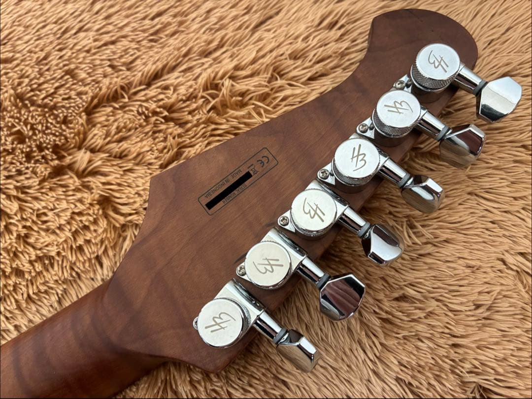 【ケース付属】Harley Benton Fusion III Roasted