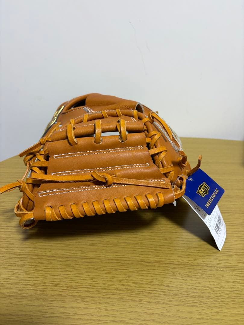 【新品軟式】ZETT キャッチャーミット ネオステイタス　ブラウン