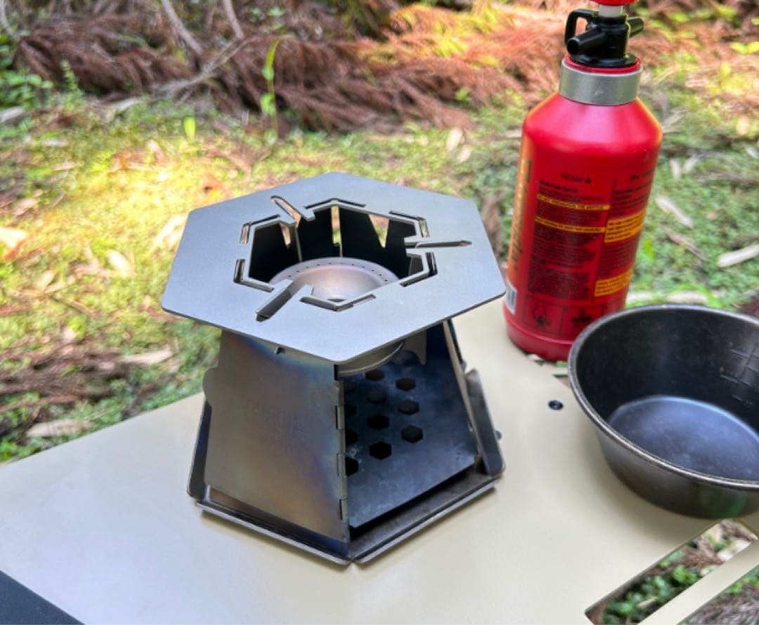 VARGO Titanium Hexagon WoodStove+五徳2点セット