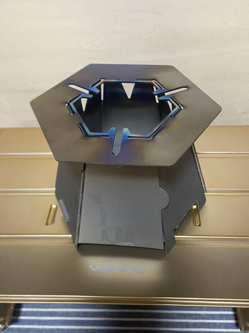 VARGO Titanium Hexagon WoodStove+五徳2点セット